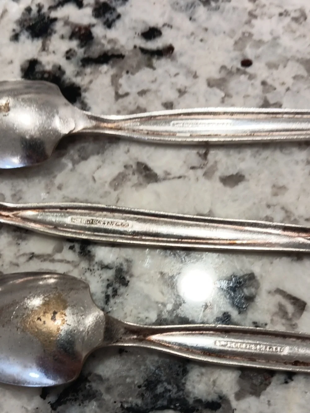 3 Vintage Grapefruit Spoons